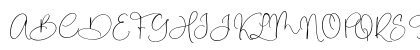 Antasilla Font Regular Uppercase Preview