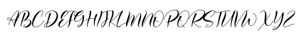 Palerissa Regular Uppercase Preview