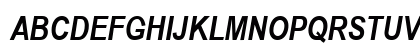 VPS Pleiku Bold Italic Uppercase Preview