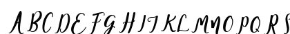 andalusia Regular Uppercase Preview