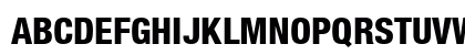 HelveticaNeue Cond Heavy Uppercase Preview