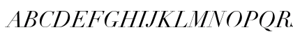 Didot Italic Preview