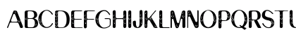 Spooky Zombie Regular Uppercase Preview