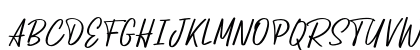 Pestapora Regular Uppercase Preview