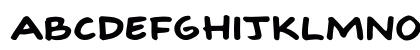 Pantoufle DEMO Regular Uppercase Preview