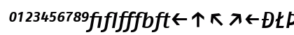 FagoNo ItalicMedium Preview