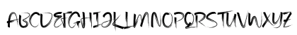 Quotes Brush Regular Uppercase Preview