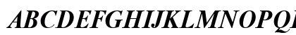 Newton Bold Italic Uppercase Preview