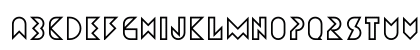 Amneziak Lined Bold Uppercase Preview