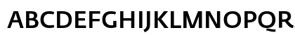 Fedra Sans Medium SC Uppercase Preview