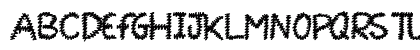 Squiggles Regular Uppercase Preview