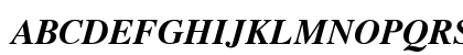 VremyaFWF Bold Italic Preview