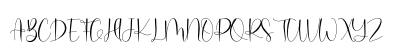 Rosaliana Regular Uppercase Preview