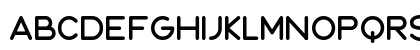 Roundo Regular Uppercase Preview