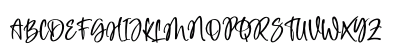 Daisy Girl Regular Uppercase Preview