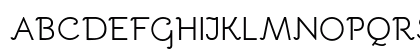 Bellota Regular Uppercase Preview
