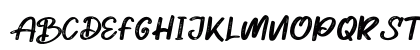 Dekker clark Regular Uppercase Preview