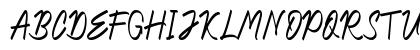 Royalman Regular Uppercase Preview