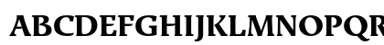 Exlibris Std Bold Uppercase Preview