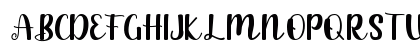 Yume Regular Uppercase Preview