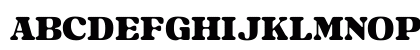 York Village Demo Regular Uppercase Preview