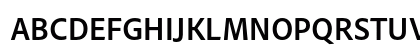 Adobe Clean SemiCondensed Bold Preview