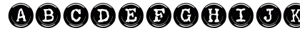 SBC Type Keys Black Regular Preview