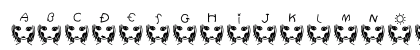 baby rock Regular Uppercase Preview