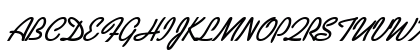 Kiev BoldItalic Uppercase Preview