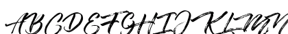 Angelow Regular Uppercase Preview
