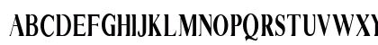 EXTRA Serif Regular Uppercase Preview