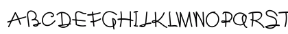 Parasit Regular Uppercase Preview