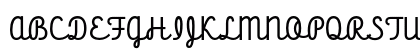 HT Cartoleria Regular Uppercase Preview