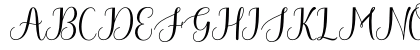 Hello Beloved Regular Uppercase Preview