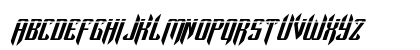 The Immortal Laser Italic Uppercase Preview