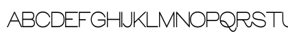 Glora Regular Regular Uppercase Preview