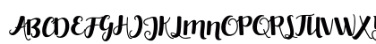 Sunset Script Regular Uppercase Preview