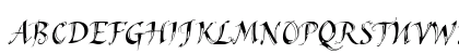 Hedera ITC TT Regular Uppercase Preview