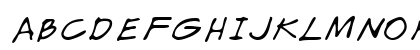 KingsHand Regular Uppercase Preview