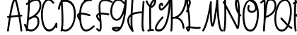 Leontine Regular Uppercase Preview