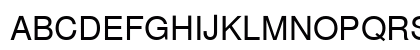 Pali Helvetica Regular Uppercase Preview