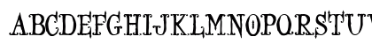 Ironworks Regular Uppercase Preview