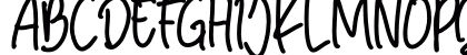 toddler Regular Uppercase Preview