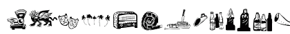 Cordel de Mangai Regular Uppercase Preview