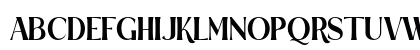 Gradia Light Regular Uppercase Preview