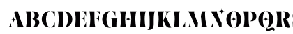 Ventus Regular Uppercase Preview