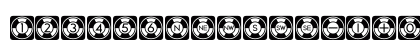 Atomic Dice Regular Uppercase Preview