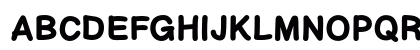 Comic Helvetic Heavy Uppercase Preview