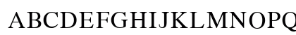 HandsetRoman_ABCDE_test Regular Uppercase Preview