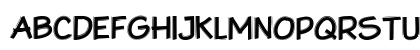 Artescratch Regular Uppercase Preview